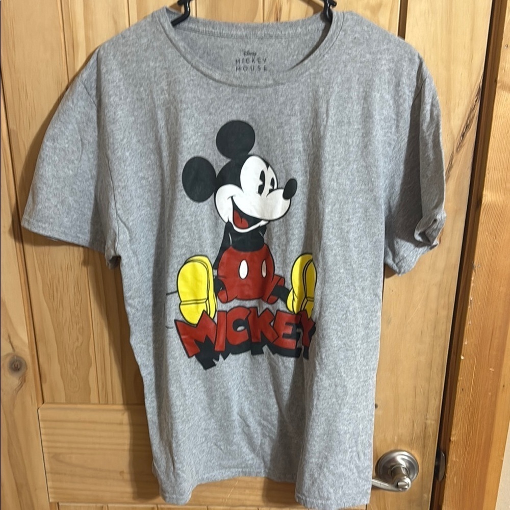 Mickey Mouse Graphic Crew Neck Shirt